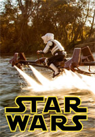 Affiche Star Wars - Speeder Bike Jetovator Battle