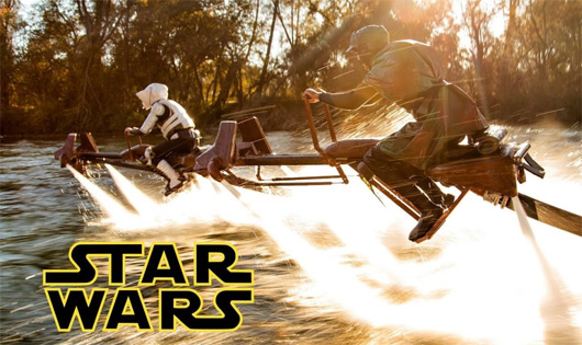 Star Wars - Speeder Bike Jetovator Battle
