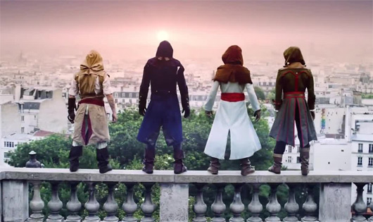 Assassin's Creed Unity Meets Parkour