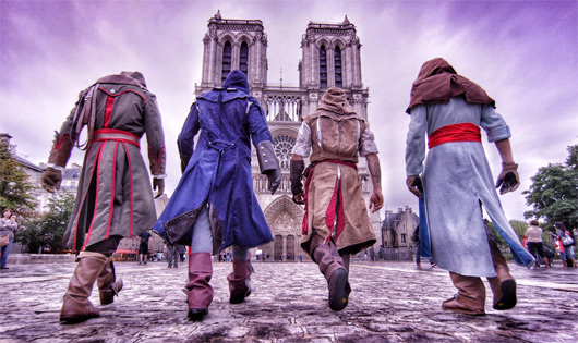 Assassin's Creed Unity Meets Parkour