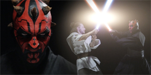 Image Darth Maul vs Jedi