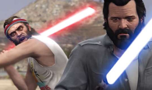 GTA V - Lightsabers