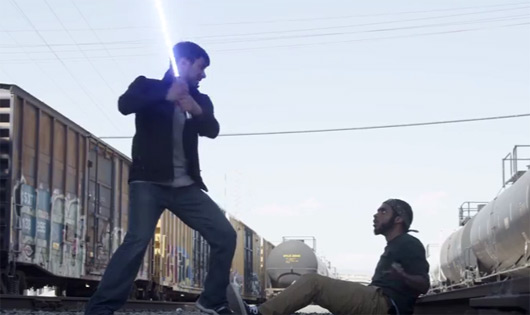 Grand Theft Auto VS Sleeping Dogs - Lightsaber Duel