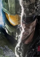 Affiche Halo VS Call of Duty