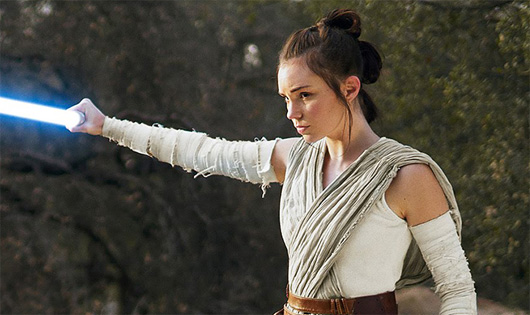 Rey Returns - Jedi training