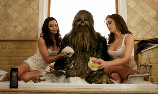 Sexy Jedi Bubblebath ! Saber 2 : Return of the Body Wash