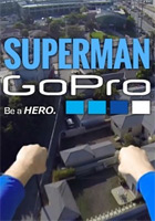 Affiche Superman with a GoPro