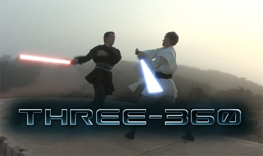 Three-360 Lightsaber Duel